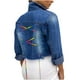 thumbnail image 1 of Moda mujer manga larga Tops prendas de vestir vaquero cuello vuelto chaqueta abrigo Pompotops gfhjh14030, 1 of 7