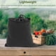 thumbnail image 5 of Billuyoard Bolsa de forraje para jardín, pequeña cintura de lona plegable, bolsa impermeable para recoger frutas, bolsa organizadora de Jardín y Patio Negro, 5 of 6
