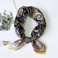 thumbnail image 4 of Floral Neck Scarf Plant Pattern Fashion Square Scarf Neckerchief Scarf for Women, 4 of 10
