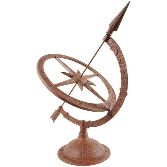 Esschert Design Large Cast Iron Sundial (TH36)