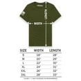 thumbnail image 6 of Indivisible Official G.I. Joe Distressed Logo Men's Classic Ring-Spun T-Shirt, Military Green Heather, Medium, 6 of 7