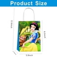thumbnail image 3 of Bolsas de regalo CICICO White of Snow con asas, 12 unidades, para fiestas infantiles, 3 of 4