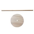 thumbnail image 4 of Soporte de Rosquilla de Madera Tomshoo Soporte de Pared para Donas 1, 4 of 7