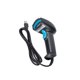 thumbnail image 3 of Lector De Código De Barras, Pantalla LCD Portátil Escáner De Código De Barras USB Impermeable Automático Para Tienda Para Almacén Para Supermercado ANGGREK Negro+Azul, 3 of 8