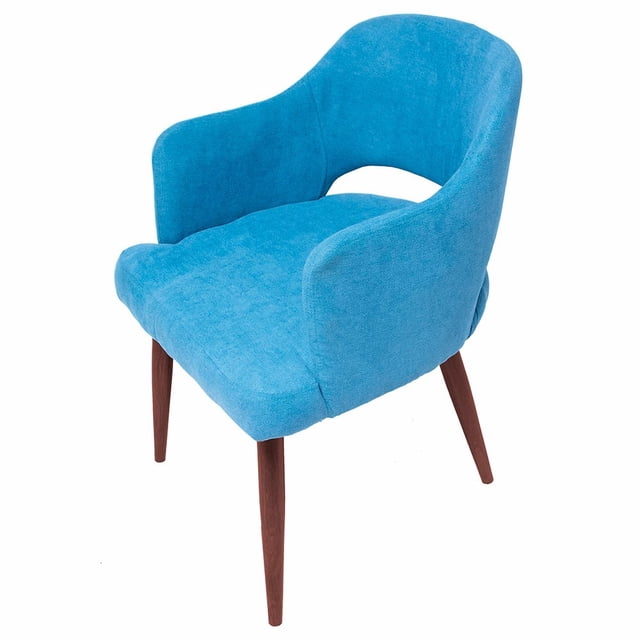 Silla Eames Tapizada Moderna Minimalista Rack & Pack Azul