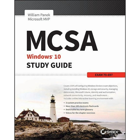 McSa Microsoft Windows 10 Study Guide: Exam 70-697, (Paperback)
