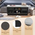 thumbnail image 7 of Yardi Yard Shoe Bench with 6 Storage Compartments and 3 Adjustable Shelves-Gray, Entryway Shoe Rack with Storage for Closet, 7 of 7