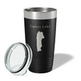 thumbnail image 2 of Carter Lake Map Tumbler Travel Mug Insulated Laser Engraved Coffee Cup Colorado 20 oz Black, 2 of 5