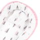 thumbnail image 4 of Baby Lounger Cover Soft Comfortable Breathable Easy to Clean Foldable Portable Newborn Nest Cover for Traveling Pink Forest Design, 4 of 4