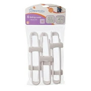 Dreambaby Cabinet Sliding Locks, 6 Pack