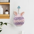 thumbnail image 2 of Cartoon Hand Towel Kangle Hanging Type Thickened Water Absorbing Hand Hangable Hand Towel, 2 of 9
