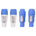 thumbnail image 2 of 20 Sets PowerCON Connector,NAC3FCA+NAC3MPA-1&NAC3FCB+NAC3MPB-1,Lockable Cable Connector Chassis Connector,Power-in & Out, 2 of 7