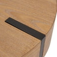 thumbnail image 5 of Creative Co-Op Astoria Wood End Table with Metal Hairpin Legs, Natural and Black, 5 of 6