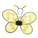 thumbnail image 5 of Disfraz Abeja Infantil Con Accesorios De Alas Diadema Y Antena Para Niños Y Niñas Fabricado En Poliéster Adecuado Para Fotografía Fiesta Escenario Halloween 58cmx38cm, 5 of 9