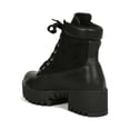 thumbnail image 3 of Women Lace Up Lug Chunky Platform Ankle Booties 19311, 3 of 6