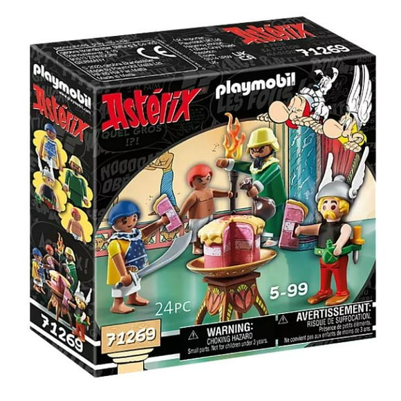 Playmobil Astérix: Le gâteau empoisonné d'Amonbofis 71269