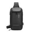 thumbnail image 1 of Titan Move Sling – Sac Bandoulière Sécurisé avec Serrure à Mot de Passe et Port de Chargement USB pour Voyage (Noir), 1 of 4