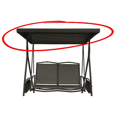 Garden Treasures 2 Seat Patio Swing Replacement Canopy