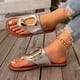 thumbnail image 2 of Negro Punteado Tacones Del Dedo Del Pie Versátil de las Mujeres de los Tacones Abiertos Del Dedo Del Pie Más Tamaño Tacón Bajo Peep-Toe Zapatos Decorativos Primavera/Verano Zapatillas de Moda Y Cómod, 2 of 5