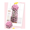thumbnail image 2 of 4pcs Flores Artificiales Violeta Decoración Fiesta Bod Xtellar Color Rosa, 2 of 3