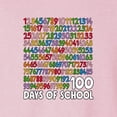 thumbnail image 3 of Wild Bobby 1 2 3 4 100 Days of School Colorful Counting, 100 Days of School 2024 2025 Design for Kids Youth Boys Girls School Toddler Crew Graphic T-Shirt, 3 of 6