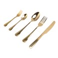 thumbnail image 1 of Stainless Steel Gold Flatware Set, Mirror Finish Stainless Steel Spoons and Forks Set  for Gifting, 1 of 7