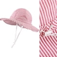 thumbnail image 6 of Quealent Kids Sun Hat with UV Protection Beach Bucket for Boys Girls Wide Brim Cap for Summer Outdoor 4-8 Years, 6 of 8