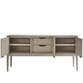 thumbnail image 3 of Universal Coalesce Three Door Madden Sideboard in Grey Oak Wood, 3 of 4
