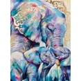 thumbnail image 1 of Juego de pintura de diamantes de elefante de 30 x 40 cm, juego de pintura de diamantes 5d para adultos, juego de arte de diamantes, 1 of 5