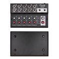 thumbnail image 3 of Muslady MIX5210 10-Channel Mixing Console Digital Audio Mixer Stereo for Recording DJ Network Live Broadcast Karaoke, 3 of 7