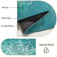 thumbnail image 6 of Round Rug 7Ft Washable Non-Slip, Turquoise Boho Circle Area Rugs for Living Room Bedroom, Oriental Abstract Motifs Traditional Bohemian Indoor Floor Mats Carpet Runner for Home Decor Aesthetic, 6 of 8