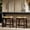 Tan-26", variant on Xukmct 1 Pcs 26in Counter Height Bar Stool with Wood Frame, Faux Leather Upholstered Seat Backless Barstool for Bar, Dining Room, Red