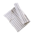 thumbnail image 4 of Kafthan, Muslin Blanket 100% Turkish Cotton Giant Beach & Pool Towel, Soft Coverlet, Gray, 102"x87", 4 of 4