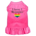 thumbnail image 1 of J'ai 2 Mamans Robe Imprimée Chien Rose Vif Sm, 1 of 1
