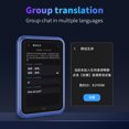 thumbnail image 4 of Travel Portable 4G Language Translator Device with 138 Languages Voice Translating 19 Offline Translation Simultaneous Interpretation Support Data SIM Card Voice Video Recording, 4 of 7
