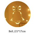 thumbnail image 1 of ER Adornos colgantes DIY para árbol de Navidad, decoración de pared para niños, regalo + campana pequeña con luz LED, 1 Uds. oso de fresa Electrónica, 1 of 5