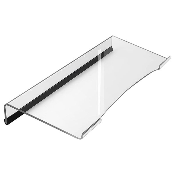 Acrylic Keyboard Holder,Acrylic Tilted Computer Keyboard Holder Clear