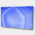 thumbnail image 2 of Dark Blue Agate Structure - Abstract Canvas Art Print, 2 of 3