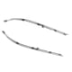 thumbnail image 3 of 2468850921 2468851021 Rear Left or Right Bumper Moulding Trim Strip Plastic for B-Class W246 2012 2013 2014, 3 of 5