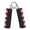 Red, variant on Hand Grip Strengthener, A Shape Finger Gripper, Non-slip Soft Hand Gripper Exerciser for Quickly Increasing Wrist Forearm and Finger Strength, Injury Recovery