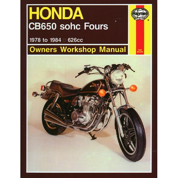 Honda CB650 sohc Fours 626cc (79-84) Haynes Repair Manual ^