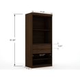 thumbnail image 3 of Manhattan Comfort Mulberry 2.0 Sectional Wardrobe Closet in Brown, 3 of 7