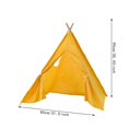 thumbnail image 2 of Kids Teepee Creative Portable Kids Toys House for Parties Backyard Barbecues White 26s, 2 of 3