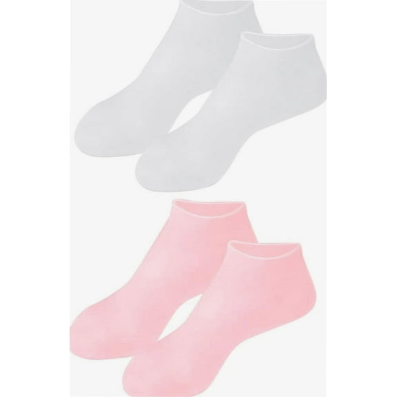 2 Pairs Exfoliating Moisturizing Socks Lotion Socks Women’s Socks Girl Socks Calluses Sebs Socks Non Slip Socks Moisturizing Foot Masks Foot Care Moisturizing Socks Foot Care Socks