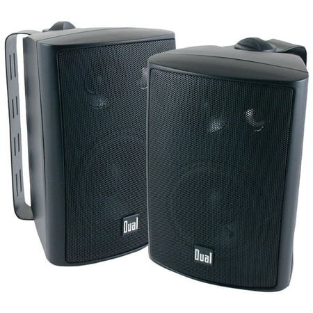 UPC: 0827204212110 | Dual LU47PB 4  3-Way Indoor/Outdoor Speakers (Black)