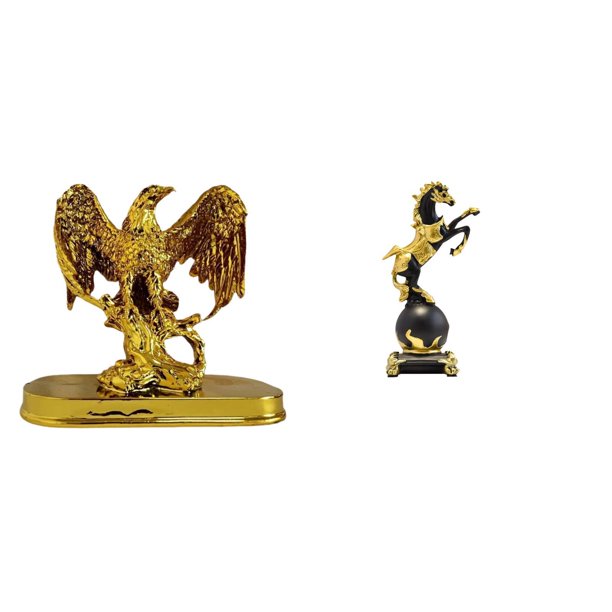Figura De Caballo, Escultura Animal Moderna, Estatua De Resina, Colección De Artesanías, Adorno Para Decoración Del Hogar, Escritorio, Interior, Oficina, Comedor, Dormitorio, Centro De Mesa,