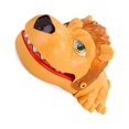 thumbnail image 1 of Vogacara León juego animales boca morder mano morder tirando juegos de barra juguetes divertidos broma fiesta suministros niños Juguetes naranja amarillo, 1 of 6