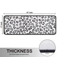 thumbnail image 5 of Kitchen Rugs Sets Of 2,White and Gray Of Leopard Print Anti Fatigue Kitchen Mat Rugs Non Slip Washable,Decorative Kitchen Floor Mats for Kitchen,Sink,Laundry,17"x47"+17"x47", 5 of 5