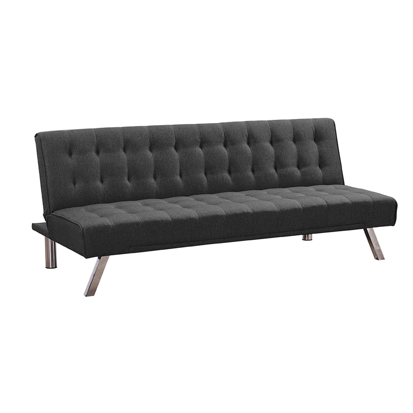 Hesroicy Daybed Bed Upholstered Adjustable Metal Folding Sofa Bed for