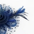 thumbnail image 5 of Ladies Vintage Tea Party Hat Party Prom, Vintage Style Mesh Headdress, Bridal Headpiece, 5 of 8